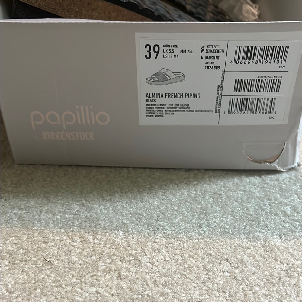 Birkenstock Papillio Black Sandals - Picture 2 of 3